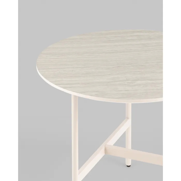 Столик журнальный Make кремовый Stool Group УТ000039049 от ImperiumLoft