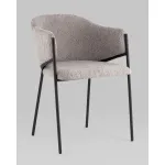 Стул Brace букле серый Stool Group УТ000039132