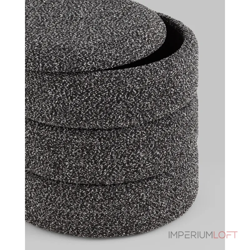 Пуф с ящиком Hive S букле черный меланж Stool Group УТ000038719 от ImperiumLoft Пуф с ящиком Hive S букле черный меланж Stool Group УТ000038719 от ImperiumLoft