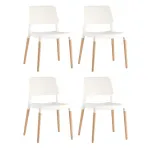 Стул BISTRO белый 4 шт. Stool Group УТ000037211