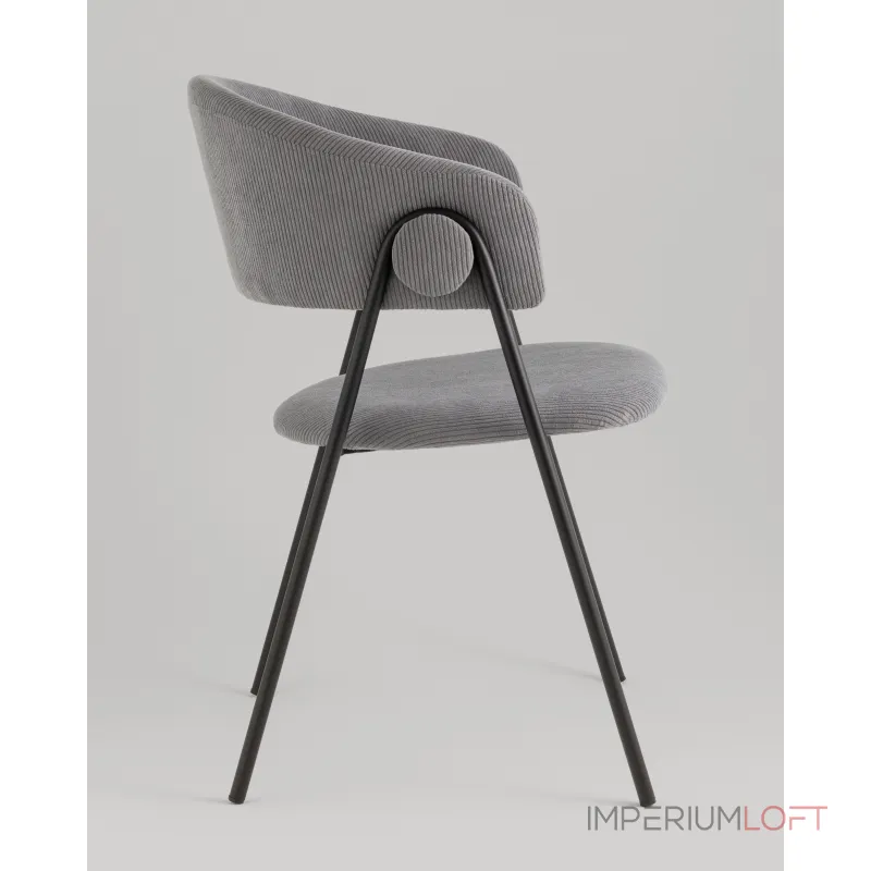 Стул Колин NEW вельвет серый Stool Group УТ000038997 Стул Колин NEW вельвет серый Stool Group УТ000038997