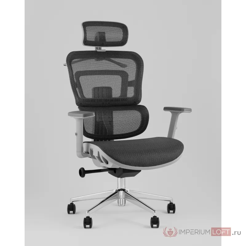 Кресло офисное Techno Professional серый Stool Group УТ000039504 от ImperiumLoft