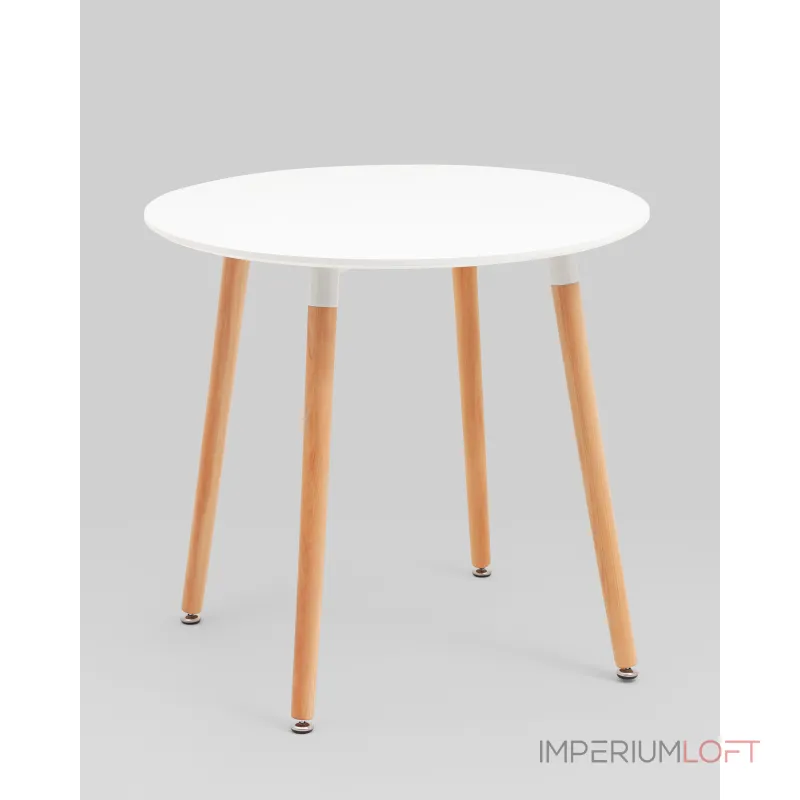 Стол Oslo Round WT New белый Stool Group УТ000038928