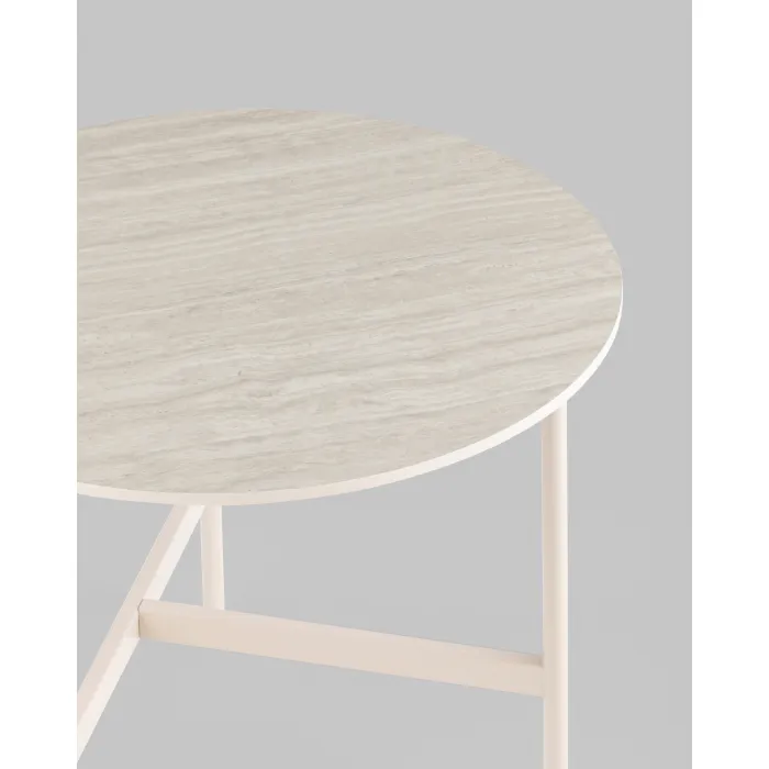 Столик журнальный Make кремовый Stool Group УТ000039049 от ImperiumLoft
