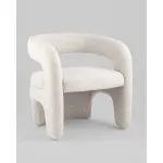 Кресло лаунж Bones жемчужный Stool Group УТ000038993 от ImperiumLoft