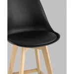 Стул барный FRANKFURT черный 4 шт Stool Group УТ000038334