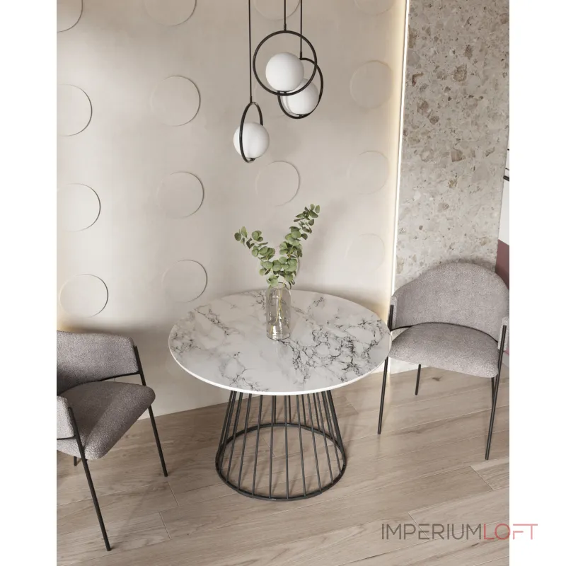 Стул Brace букле серый Stool Group УТ000039132 Стул Brace букле серый Stool Group УТ000039132