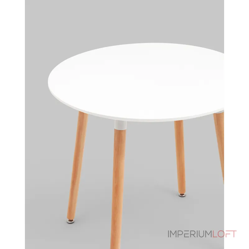 Стол Oslo Round WT New белый Stool Group УТ000038928