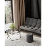 Пуф с ящиком Hive S букле черный меланж Stool Group УТ000038719 от ImperiumLoft