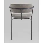 Стул Дженни букле темно-серый каркас антрацитово-серый муар Stool Group УТ000039184 от ImperiumLoft Стул Дженни букле темно-серый каркас антрацитово-серый муар Stool Group УТ000039184 от ImperiumLoft