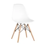 Стул Eames Style DSW белый (разборный каркас) Stool Group УТ000036423