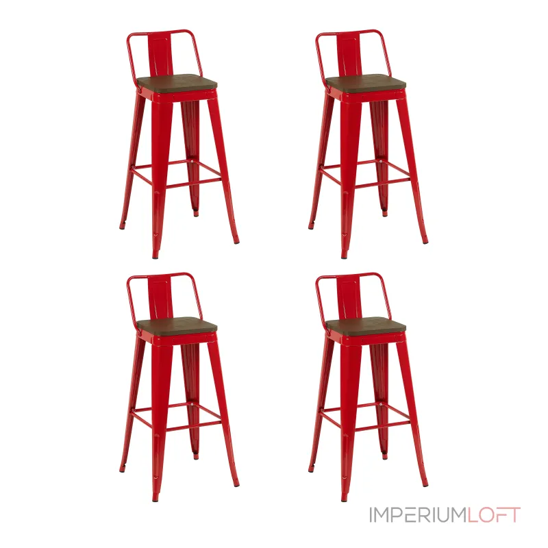Стул барный 4шт Stool Group Tolix УТ000042403 Стул барный 4шт Stool Group Tolix УТ000042403