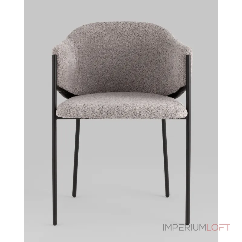 Стул Brace букле серый Stool Group УТ000039132 Стул Brace букле серый Stool Group УТ000039132
