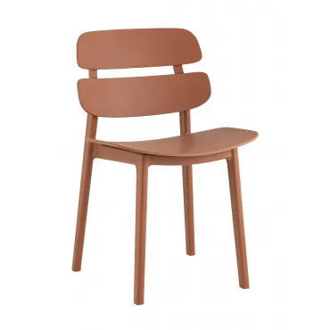 Стул обеденный Tony пластик коричневый Stool Group УТ000039123