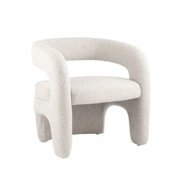 Кресло лаунж Bones жемчужный Stool Group УТ000038993