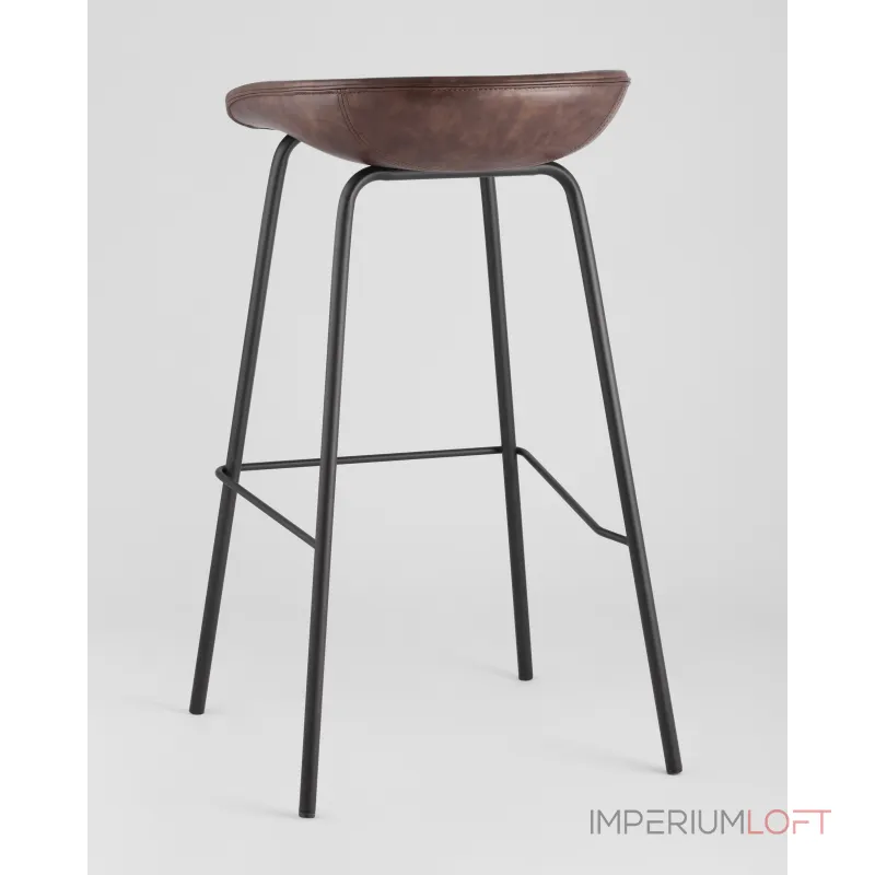 Стул барный Beetle Lite PU коричневый 2 шт Stool Group УТ000038319 Стул барный Beetle Lite PU коричневый 2 шт Stool Group УТ000038319