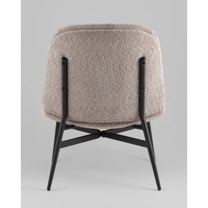 Кресло лаунж Tail коричневый Stool Group УТ000038980 от ImperiumLoft