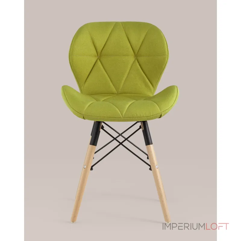 Стул Бон рогожка оливковый 4 шт. Stool Group УТ000035721 от ImperiumLoft Стул Бон рогожка оливковый 4 шт. Stool Group УТ000035721 от ImperiumLoft