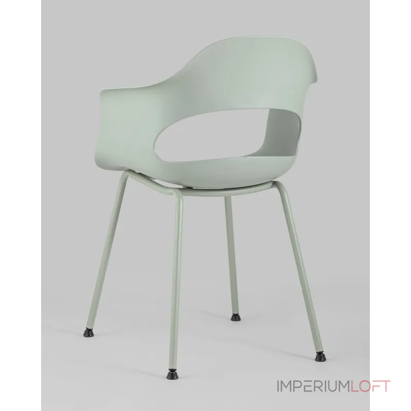 Стул Lady пластик серо-зеленый 4 шт. Stool Group УТ000037273 от ImperiumLoft Стул Lady пластик серо-зеленый 4 шт. Stool Group УТ000037273 от ImperiumLoft