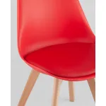 Стул FRANKFURT красный 4 шт. Stool Group УТ000036616