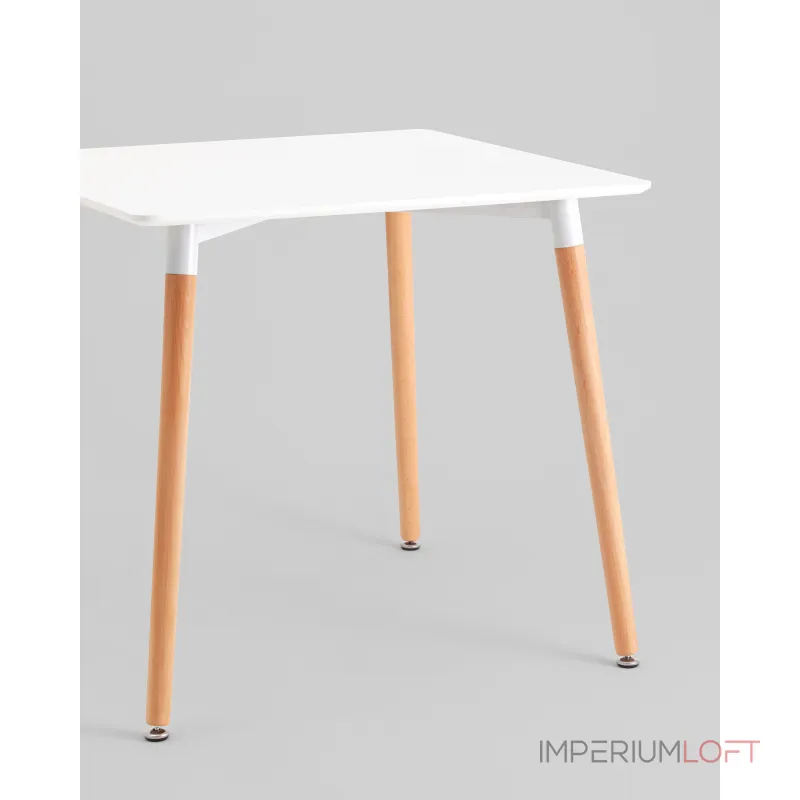 Стол Oslo Square 80х80 см белый Stool Group УТ000039065