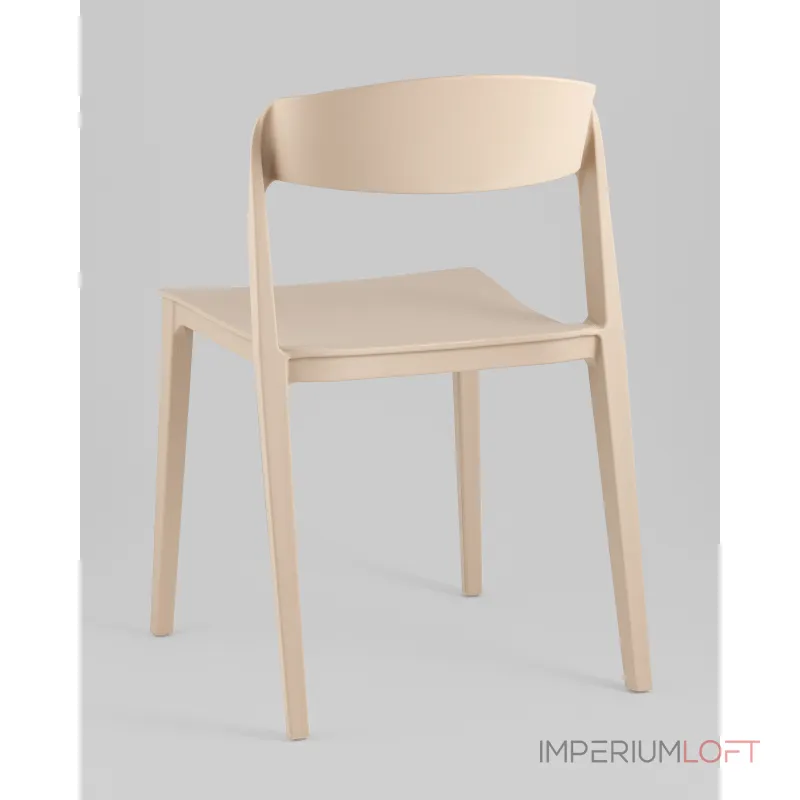 Стул Moris пластик бежевый Stool Group УТ000039254