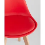 Стул FRANKFURT красный 4 шт. Stool Group УТ000036616