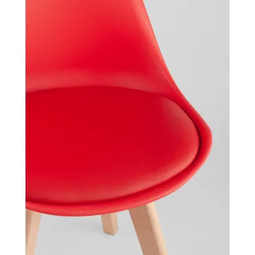 Стул FRANKFURT красный 4 шт. Stool Group УТ000036616 от ImperiumLoft