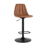 Стул барный Code экокожа коричневый Stool Group УТ000038966