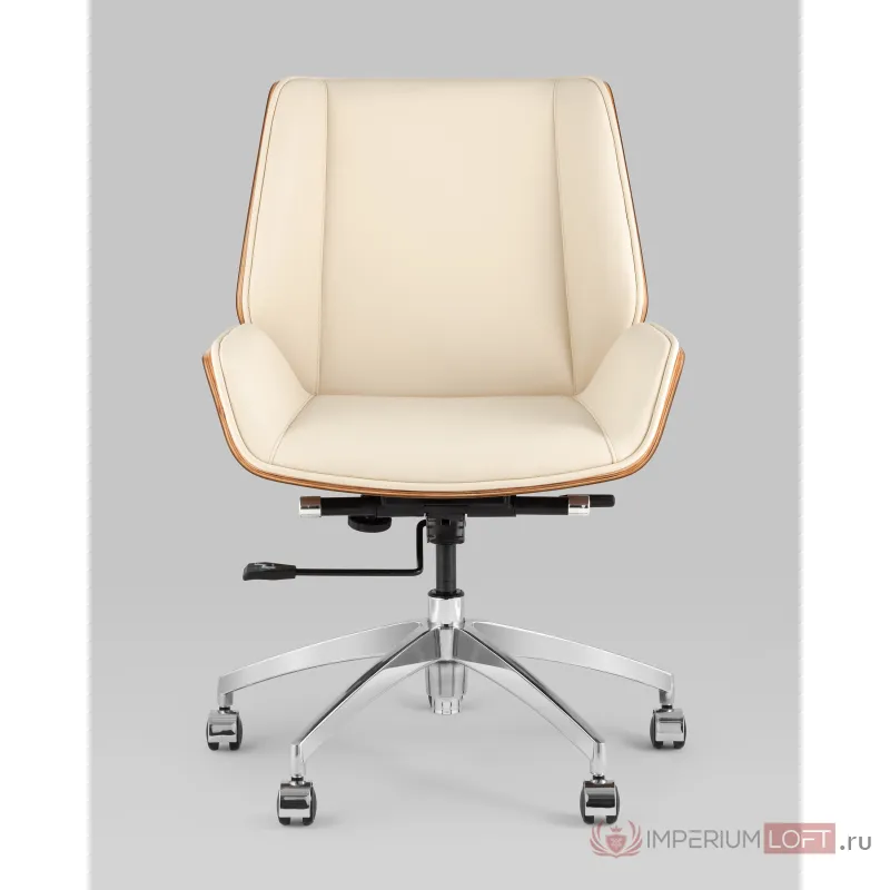 Кресло офисное Crown SN бежевый Stool Group УТ000038533 от ImperiumLoft