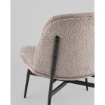 Кресло лаунж Tail коричневый Stool Group УТ000038980 от ImperiumLoft