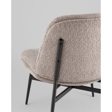 Кресло лаунж Tail коричневый Stool Group УТ000038980 от ImperiumLoft