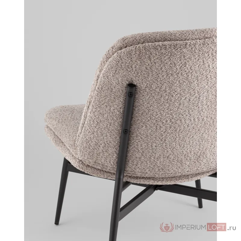 Кресло лаунж Tail коричневый Stool Group УТ000038980 от ImperiumLoft