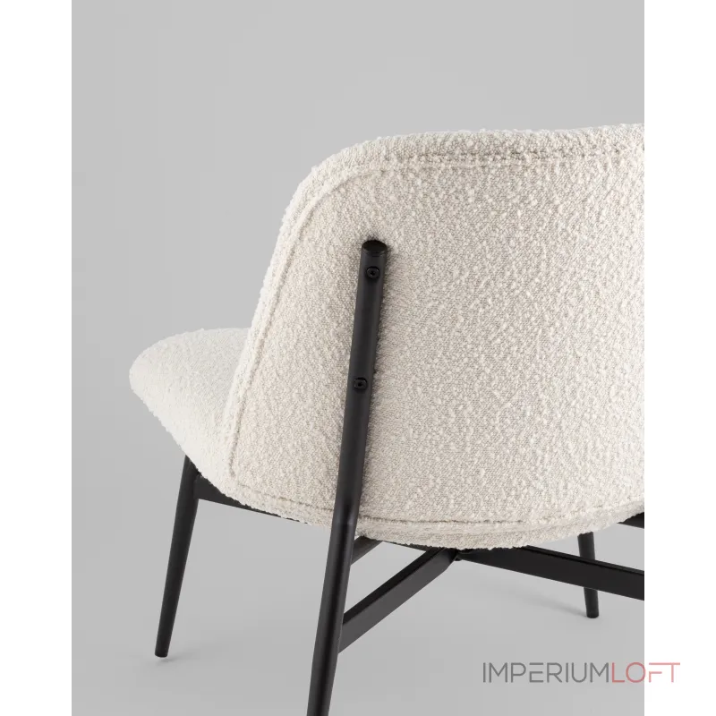 Кресло лаунж Ease белый Stool Group УТ000038982