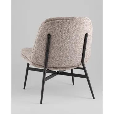Кресло лаунж Tail коричневый Stool Group УТ000038980 от ImperiumLoft