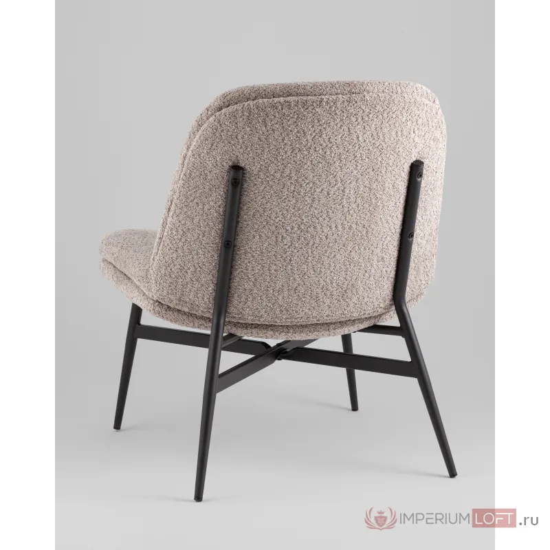 Кресло лаунж Tail коричневый Stool Group УТ000038980 от ImperiumLoft