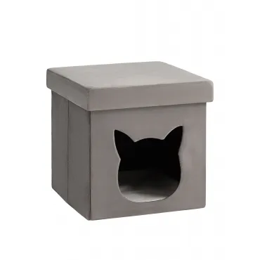 Пуф складной с ящиком Store Pet антрацитовый Stool Group УТ000038969 Пуф складной с ящиком Store Pet антрацитовый Stool Group УТ000038969