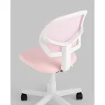 Кресло компьютерное детское ЛОЛО розовый пластик белый Stool Group УТ000039089