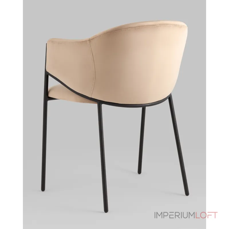 Стул Brace велюр капучино Stool Group УТ000039129 Стул Brace велюр капучино Stool Group УТ000039129