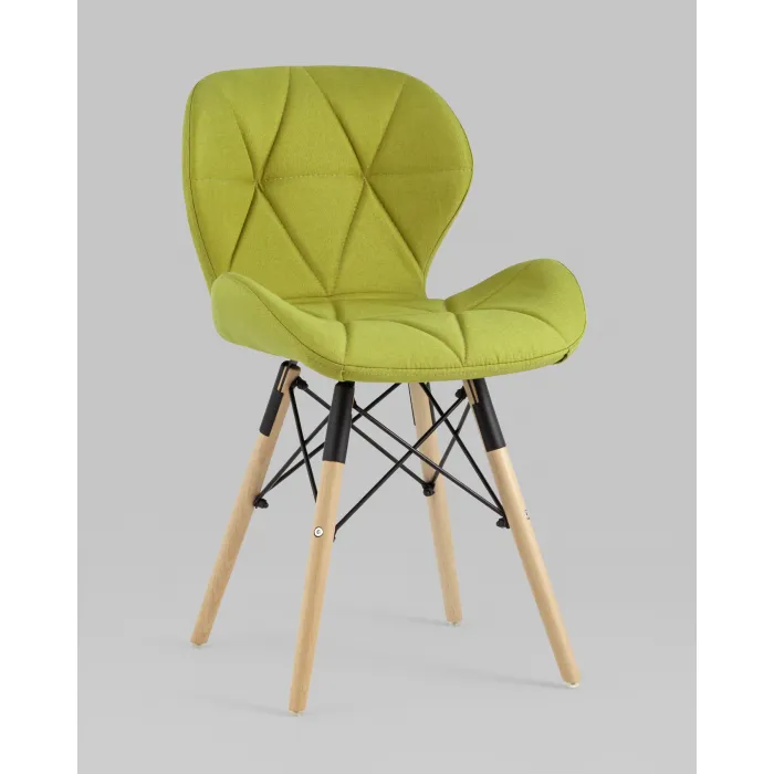 Стул Бон рогожка оливковый 4 шт. Stool Group УТ000035721 от ImperiumLoft