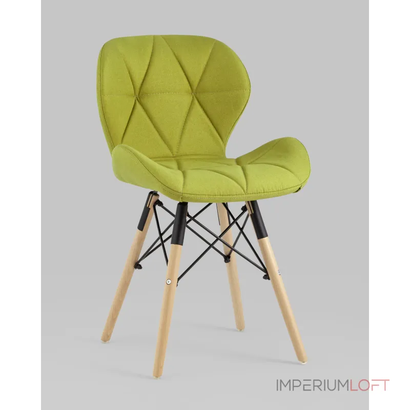 Стул Бон рогожка оливковый 4 шт. Stool Group УТ000035721 от ImperiumLoft Стул Бон рогожка оливковый 4 шт. Stool Group УТ000035721 от ImperiumLoft