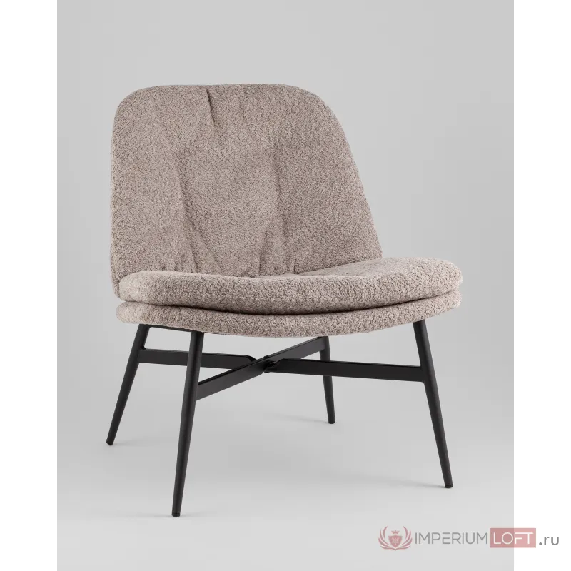 Кресло лаунж Tail коричневый Stool Group УТ000038980 от ImperiumLoft