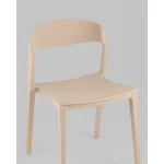 Стул Moris пластик бежевый Stool Group УТ000039254