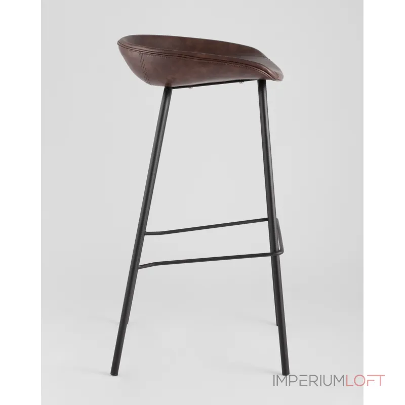 Стул барный Beetle Lite PU коричневый 2 шт Stool Group УТ000038319 Стул барный Beetle Lite PU коричневый 2 шт Stool Group УТ000038319