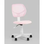 Кресло компьютерное детское ЛОЛО розовый пластик белый Stool Group УТ000039089