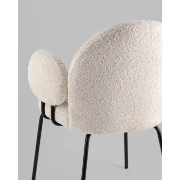 Кресло Nina M жемчужный Stool Group УТ000039031 от ImperiumLoft