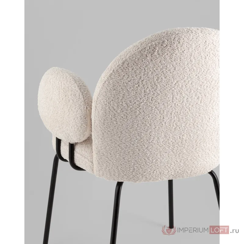 Кресло Nina M жемчужный Stool Group УТ000039031 от ImperiumLoft