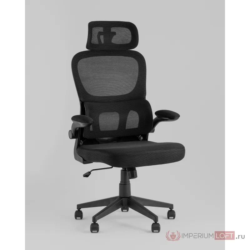 Кресло офисное Airone Expert черный Stool Group УТ000039372 от ImperiumLoft