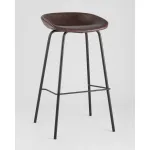 Стул барный Beetle Lite PU коричневый 2 шт Stool Group УТ000038319
