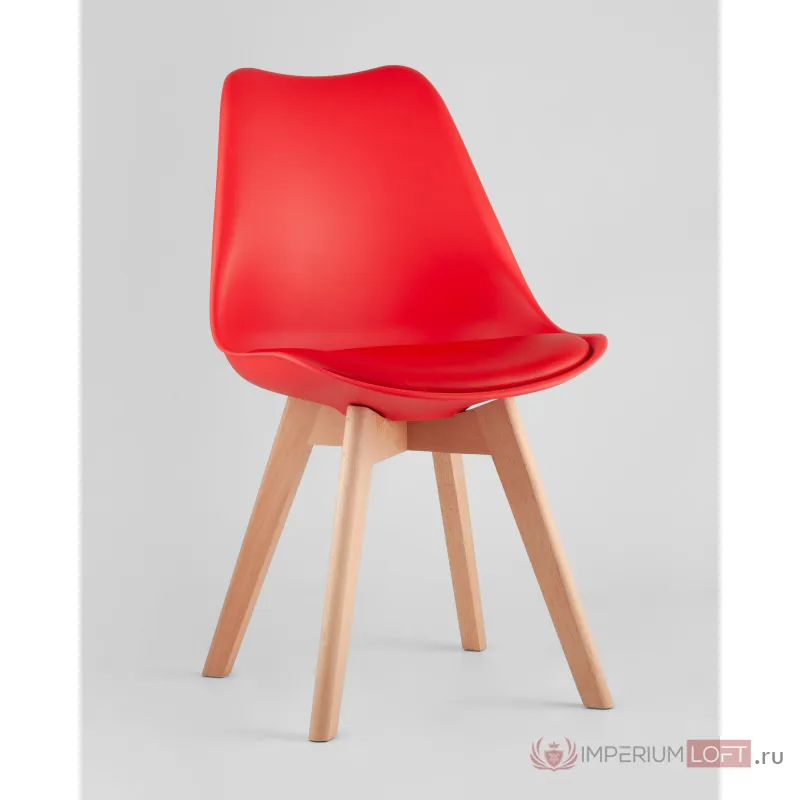 Стул FRANKFURT красный 4 шт. Stool Group УТ000036616 от ImperiumLoft